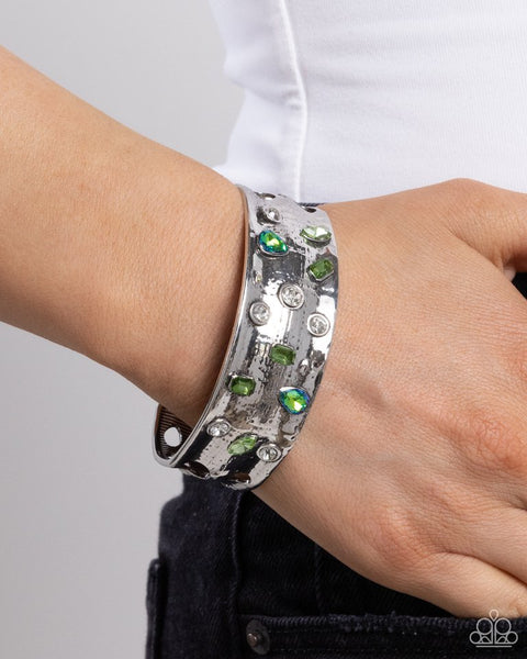 Embellished Empire Bracelet__Green