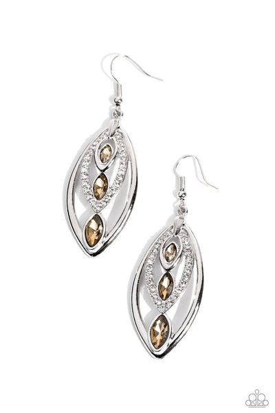 Extra Exuberant Earrings__Brown