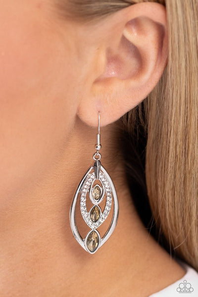 Extra Exuberant Earrings__Brown