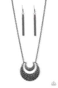 Get Well MOON Necklace__Silver