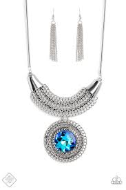 Excalibur Extravagance Necklace__Blue