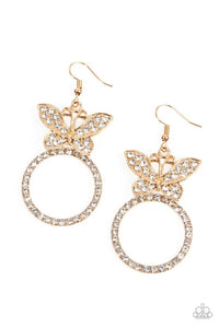 Paradise Found Earrings__Gold