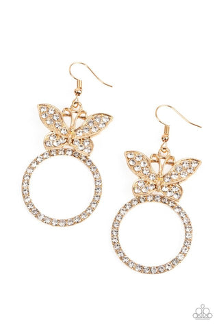 Paradise Found Earrings__Gold