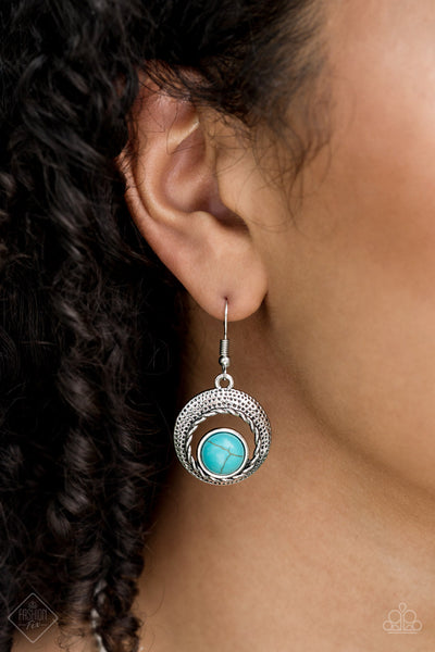 Lions, Tigers, and Bears Necklace__Blue