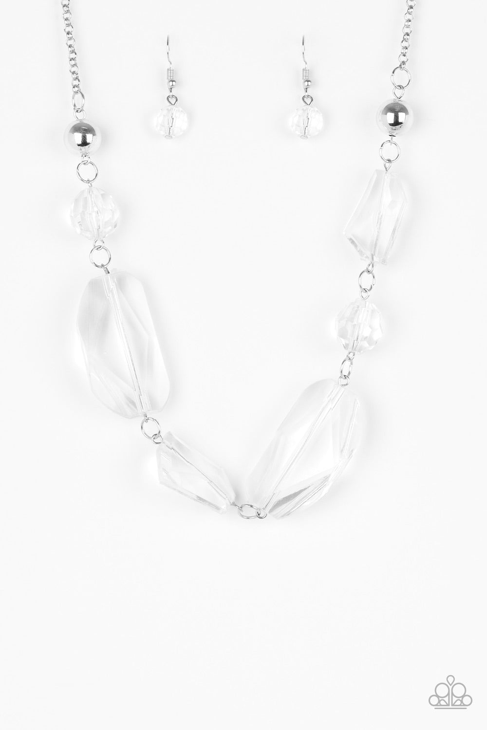Luminous Luminary Necklace__White