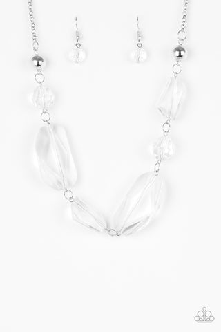 Luminous Luminary Necklace__White