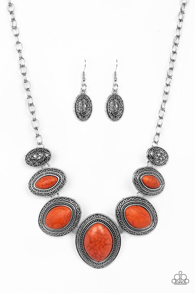 Sierra Serenity Necklace__Orange