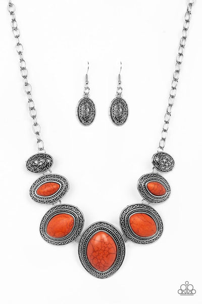 Sierra Serenity Necklace__Orange