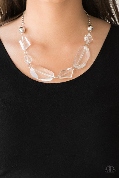 Luminous Luminary Necklace__White