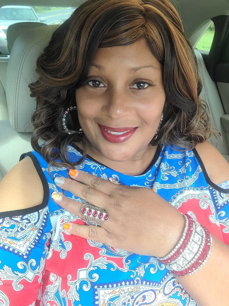 Blinged Out Bracelet__White