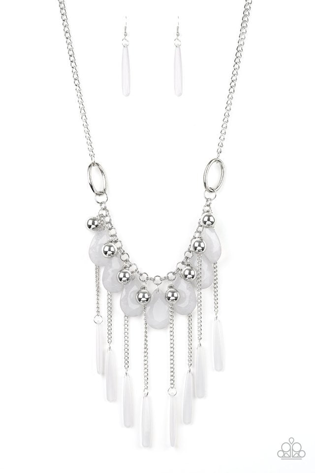 Roaring Riviera Necklace__White