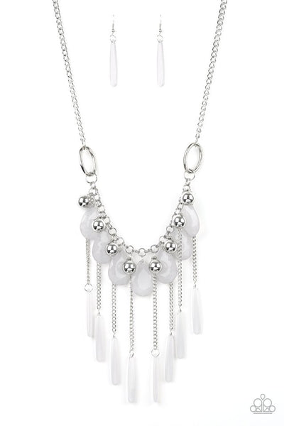 Roaring Riviera Necklace__White