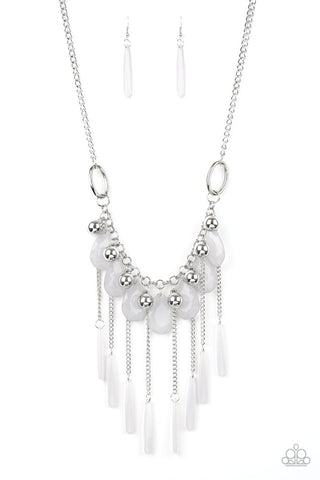 Roaring Riviera Necklace__White