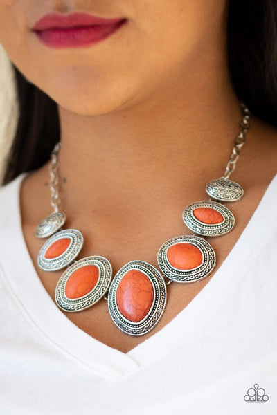 Sierra Serenity Necklace__Orange