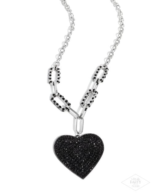 Roadside Romance Necklace__Black