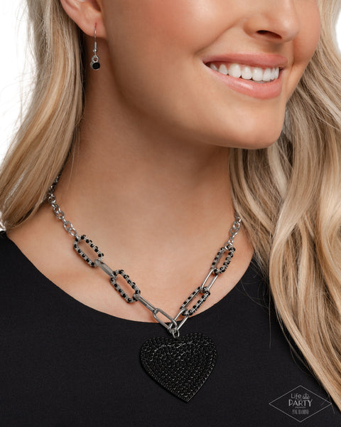 Roadside Romance Necklace__Black