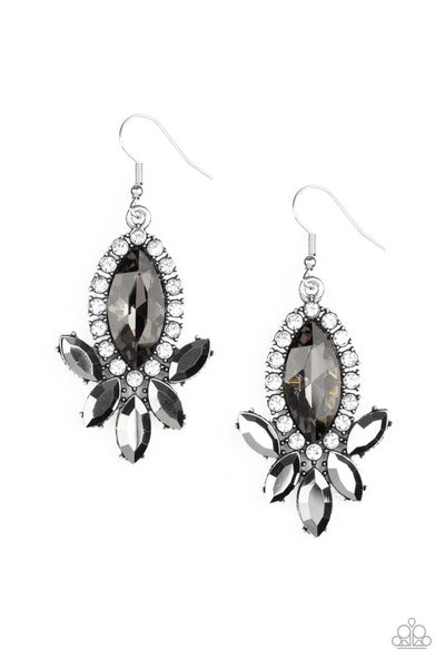 Serving Up Sparkle Earrings__Silver