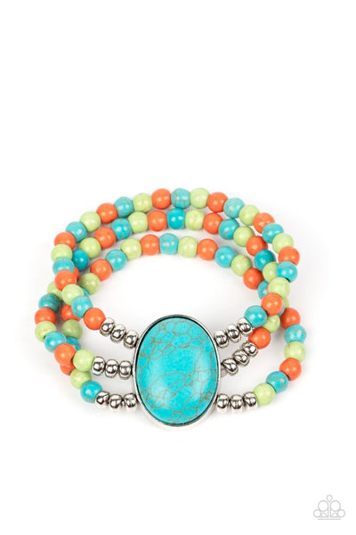 Stone Pools Bracelet__ Multi