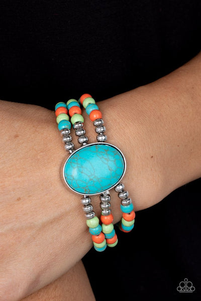 Stone Pools Bracelet__ Multi