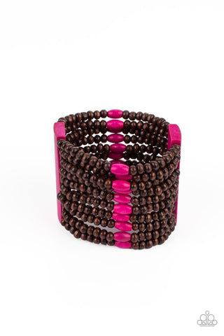 Tropical Trendsetter Bracelet__Pink
