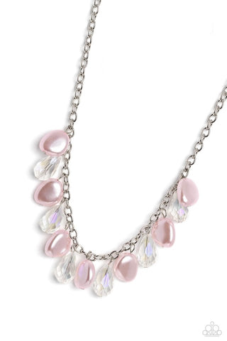 Welcome to BALL Street Necklace__Pink