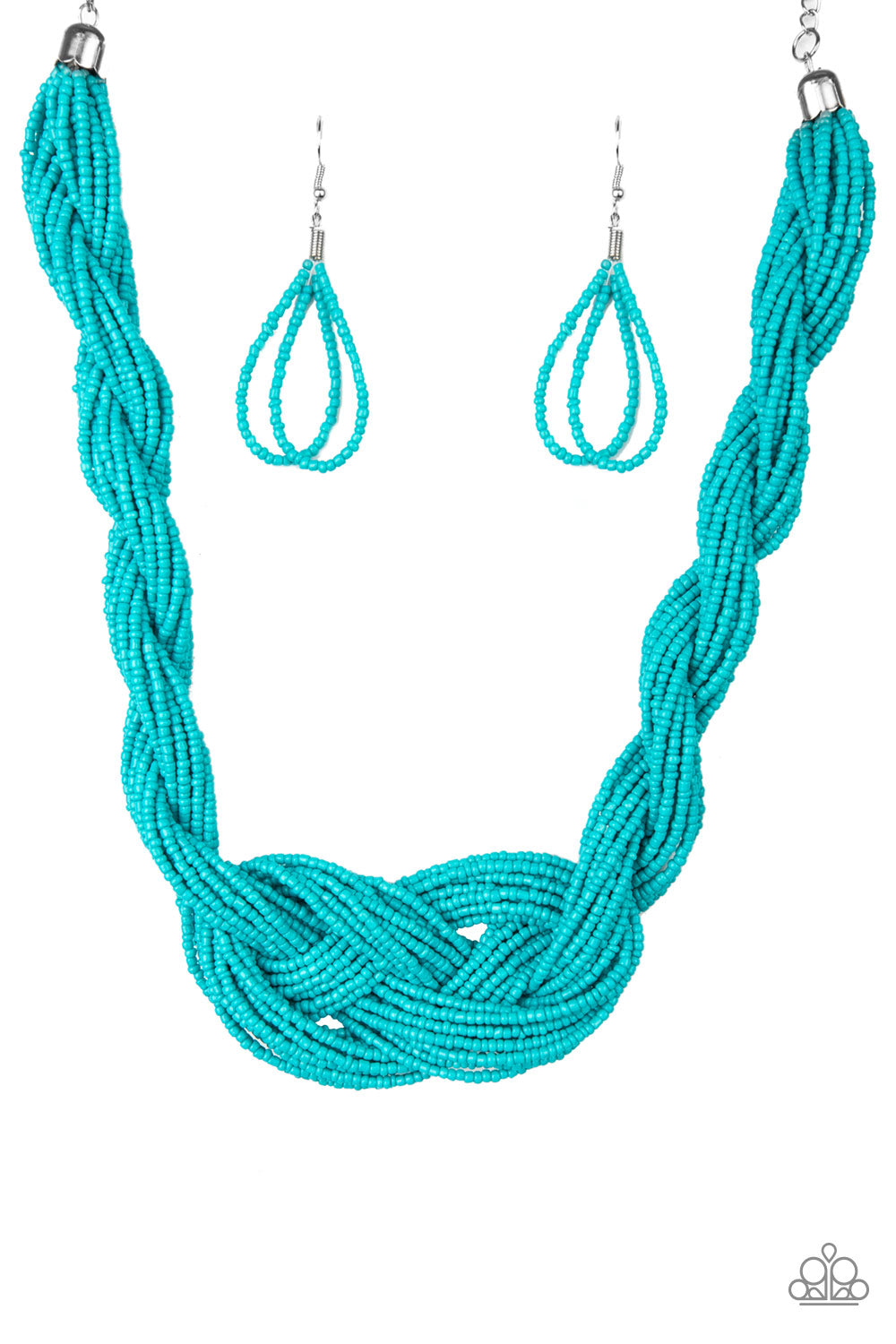 A Standing Ovation Necklace__Blue