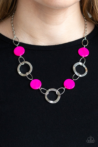 Bermuda Bliss Necklace__Pink