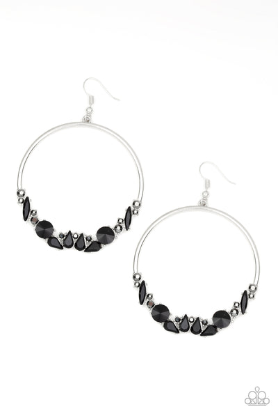 Business Casual Earrings__Black