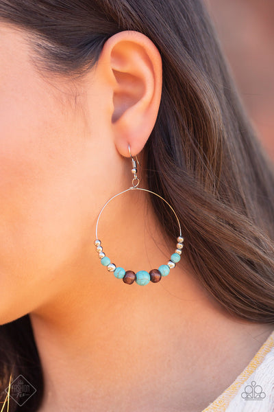 Serenely Southwestern Earrings__Blue