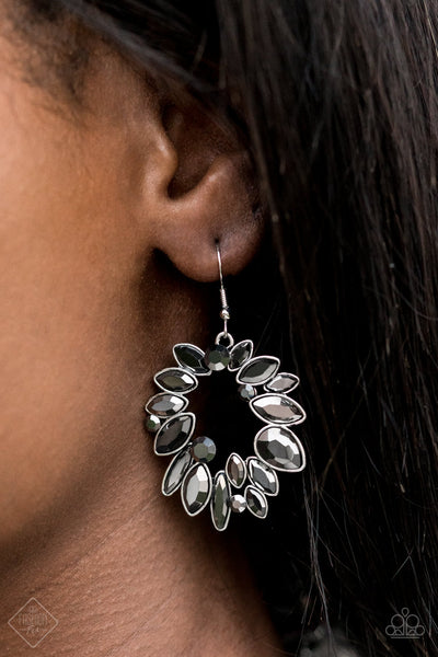 Try As I DYNAMITE Earrings__Silver