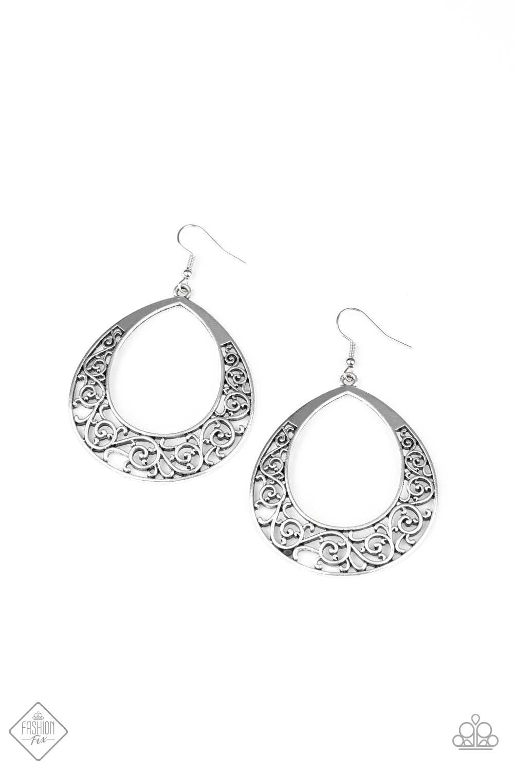 Vineyard Venture Earrings__Silver