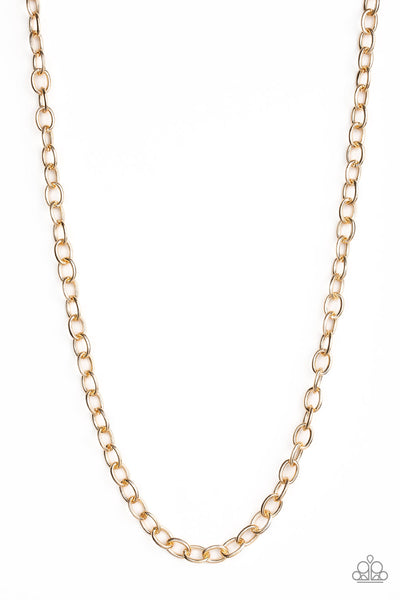Courtside Seats Necklace__Urban__Gold