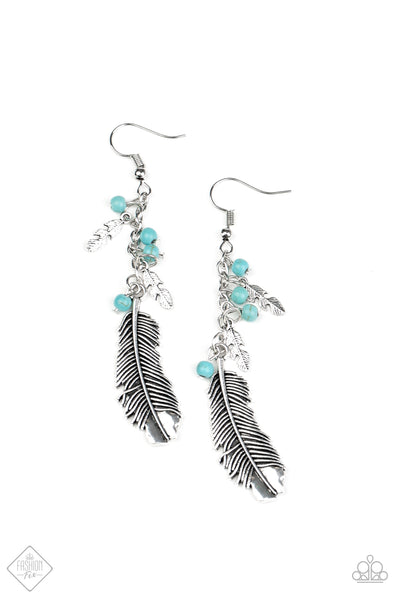 Find Your Flock Earrings__Blue