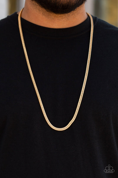 Killer Crossover Necklace__Urban__Gold