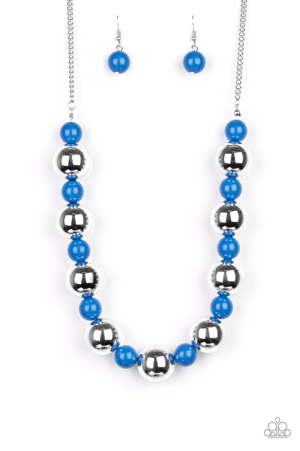 Top Pop Necklace__BLue