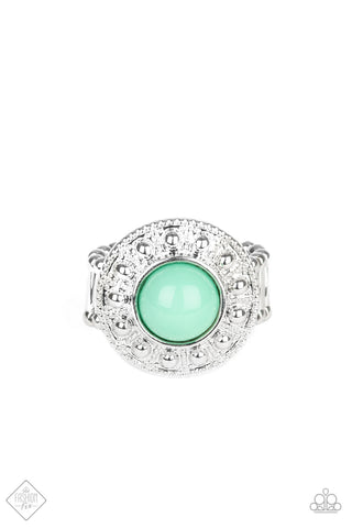 Treasure Chest Shimmer Ring__Green