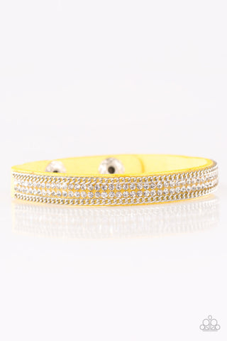 Babe Bling Bracelet__Yellow