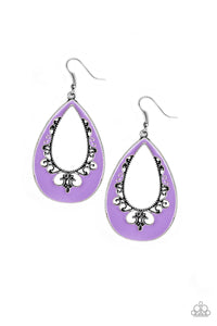 Compliments To The Chic Earrings__Purple