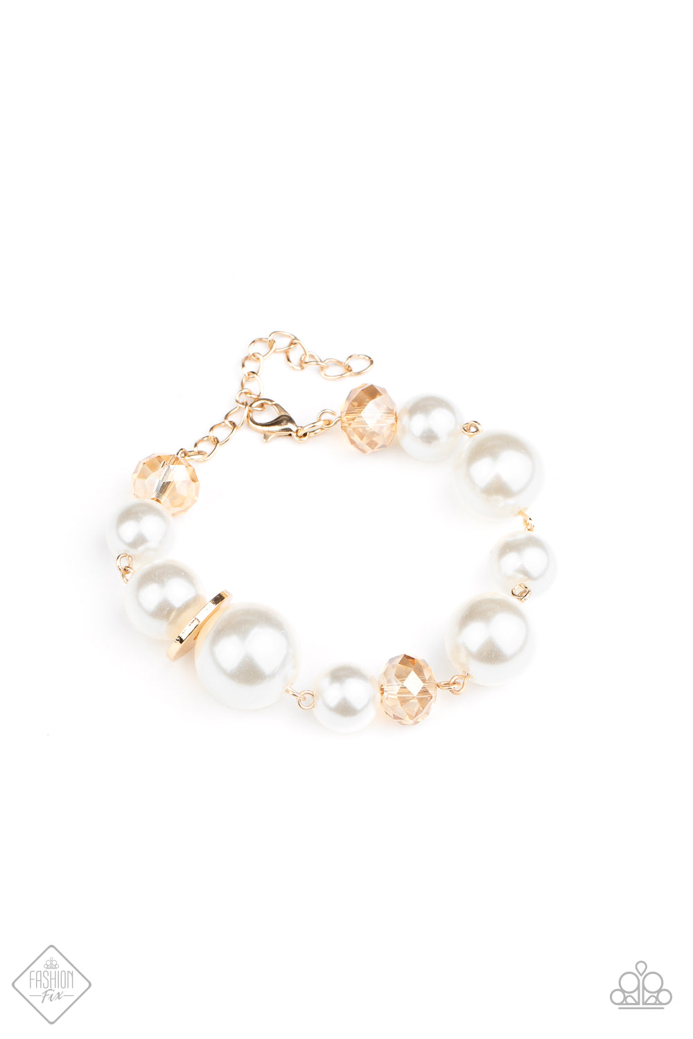 Glamour Gamble Bracelet__Gold