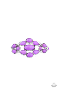 Blooming Prairies Bracelet__Purple