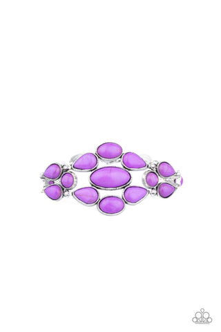 Blooming Prairies Bracelet__Purple