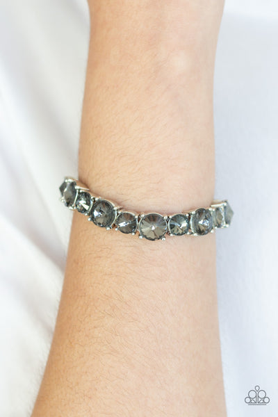 Born To Bedazzle Bracelet__Silver