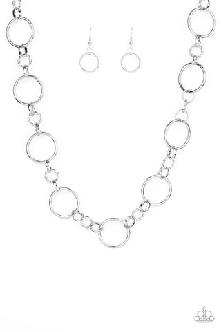 Classic Combo Necklace__Silver