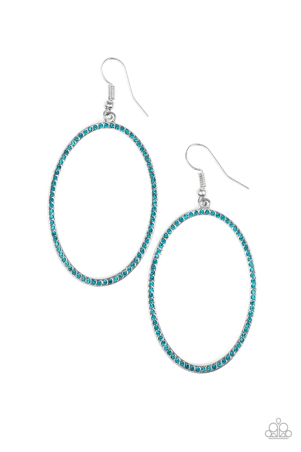 Dazzle On Demand Earrings__Blue