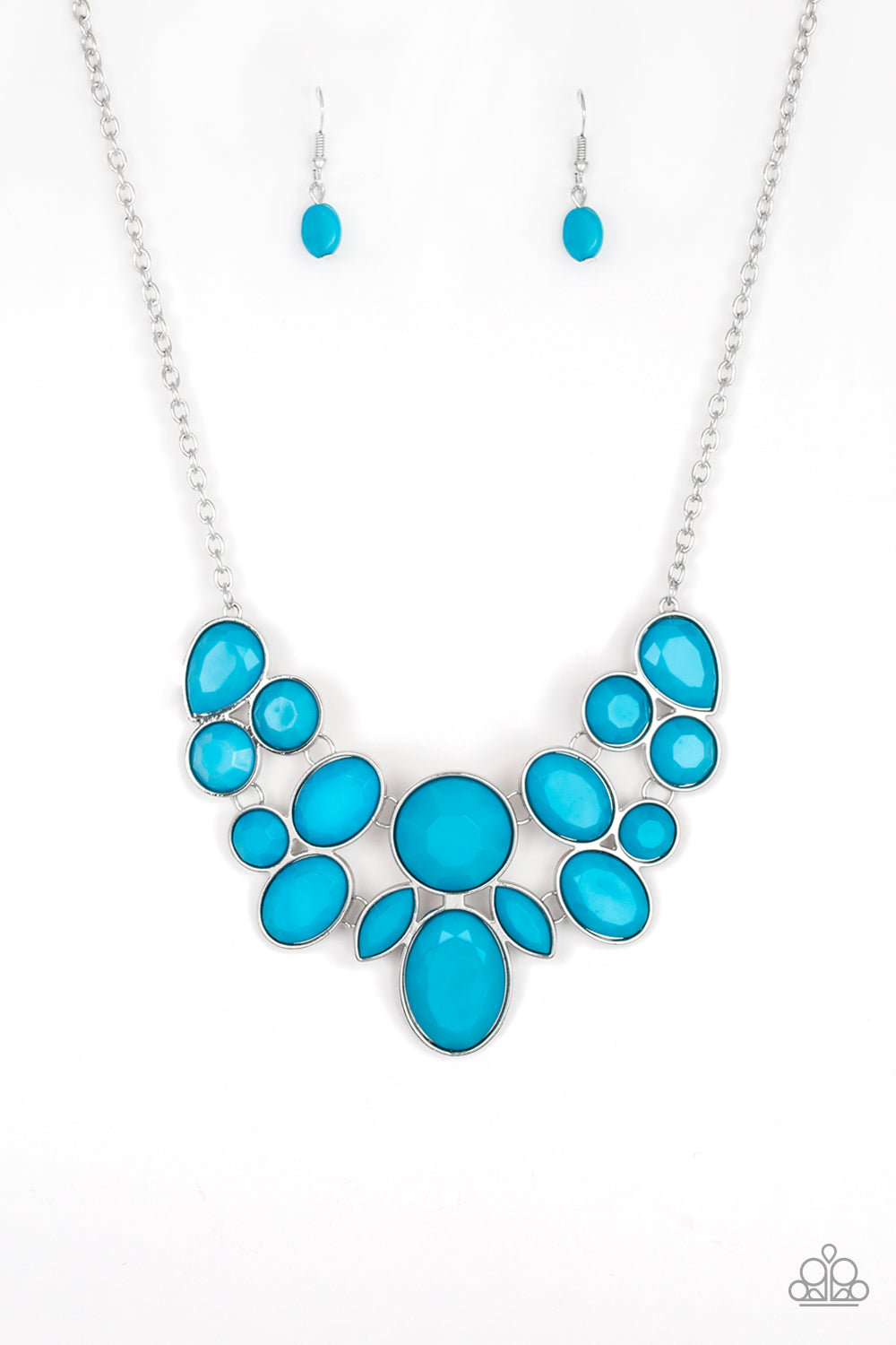 Demi Diva Necklace__Blue