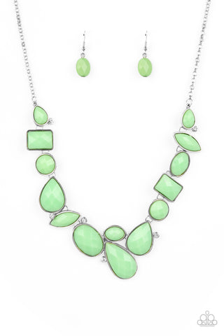 Mystical Mirage Necklace__Green