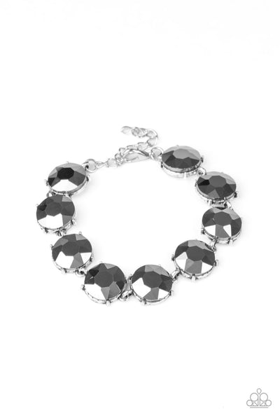 Fabulously Flashy Bracelet__Silver