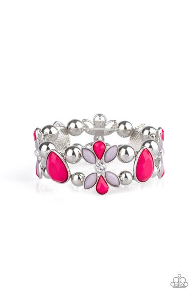 Fabulously Flourishing Bracelet__Pink