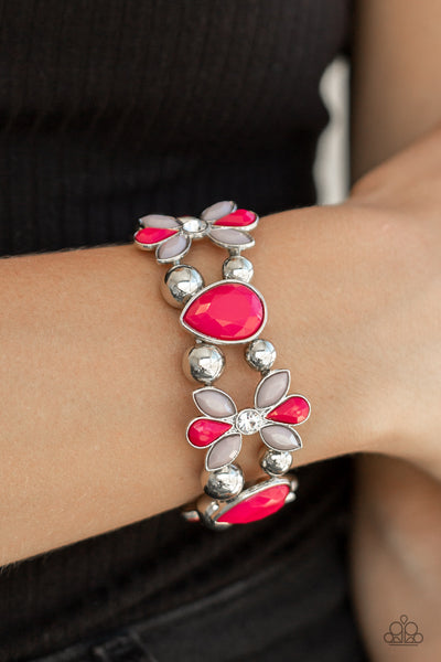 Fabulously Flourishing Bracelet__Pink