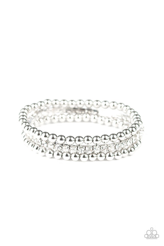 Glam Game Bracelet__White